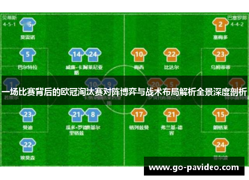 一场比赛背后的欧冠淘汰赛对阵博弈与战术布局解析全景深度剖析